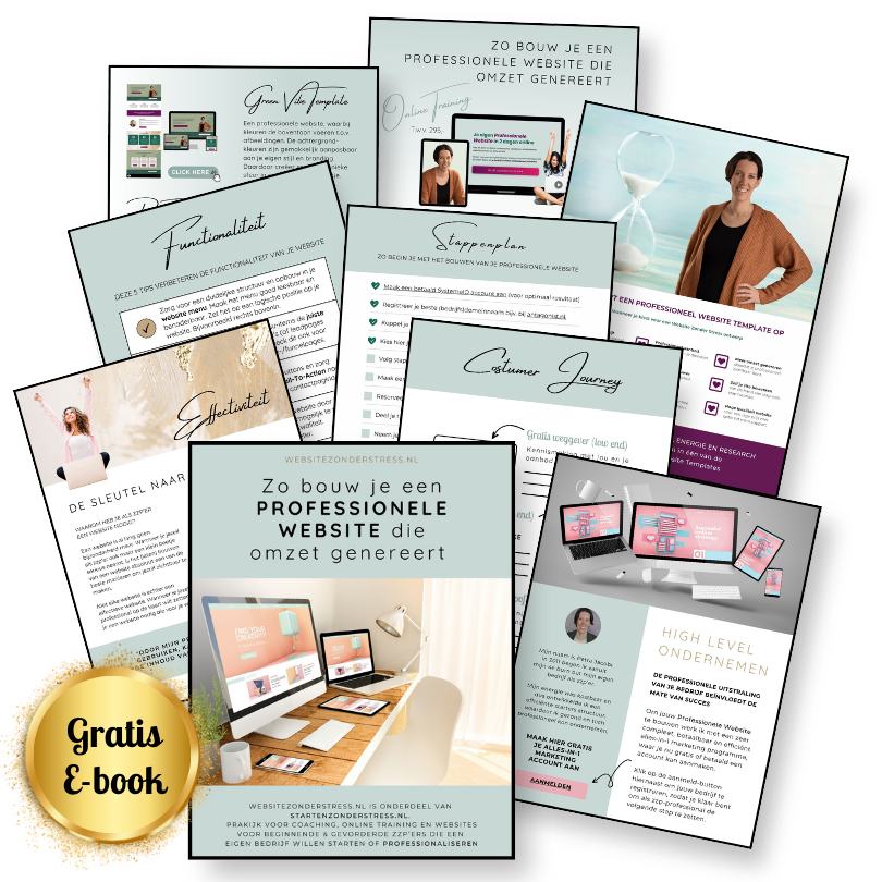 Professionele Website bouwen | gratis ebook aanvragen